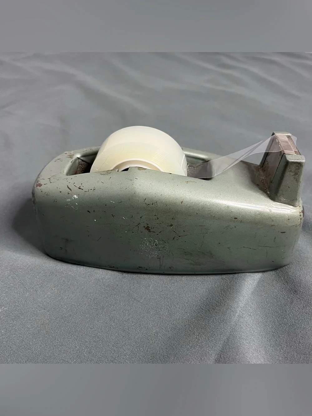 Vintage Scotch Tape Dispenser C-20 Industrial Steel 3M Art Decor Distressed MCM